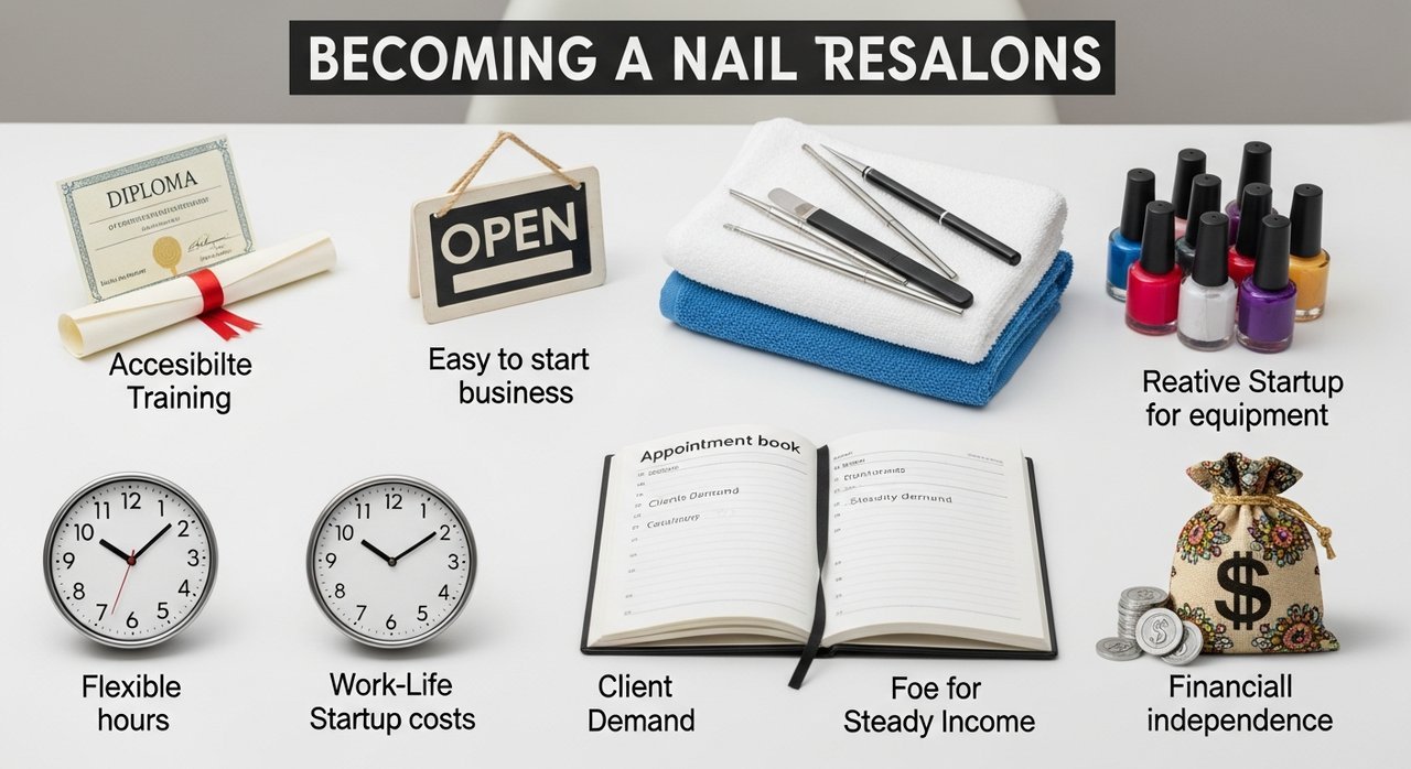 미용사 네일 네일샵 취업과 창업 가능한 이유 핵심 7가지