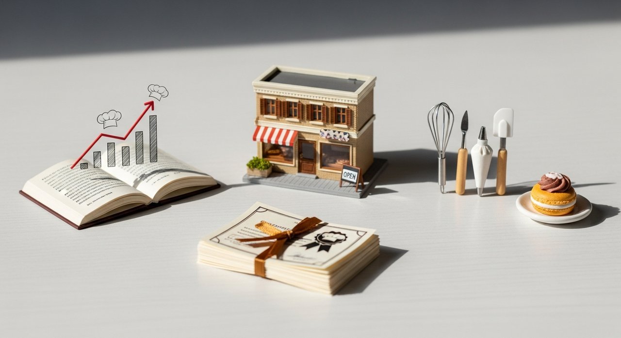 제과기능사 베이커리 취업과 창업 모두 가능한 이유 5가지 필승 전략