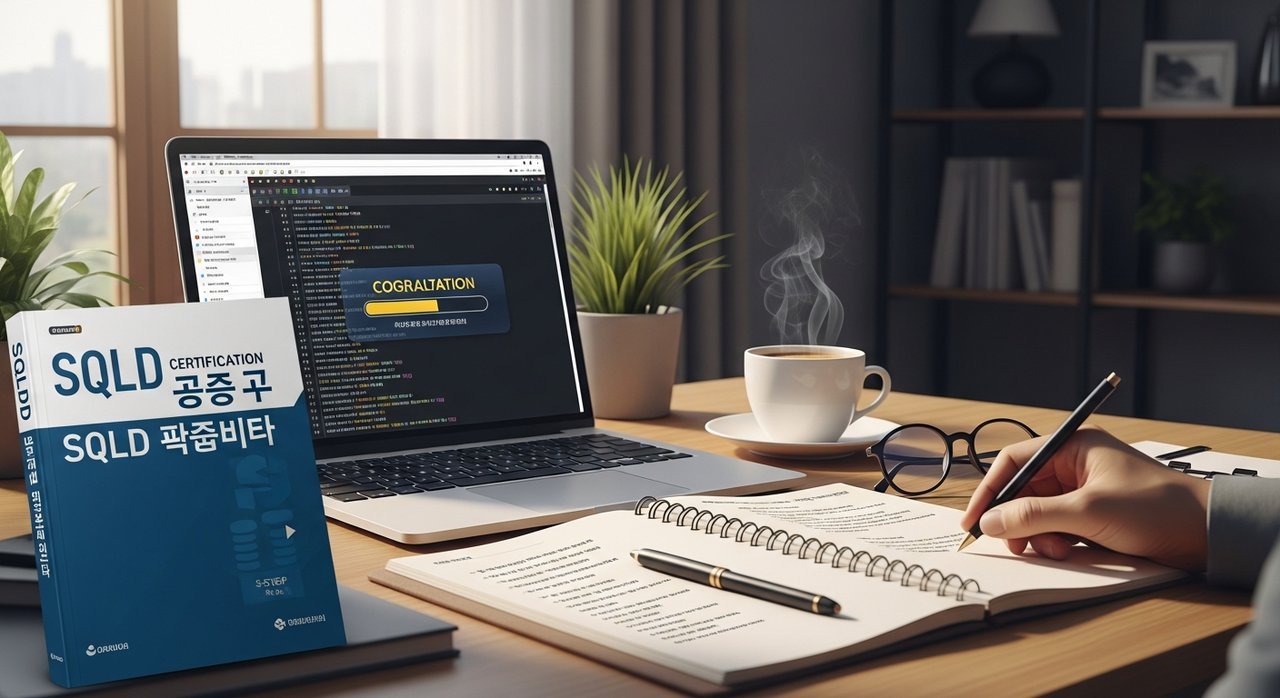 SQLD 자격증 초보자도 독학으로 가능한지, 3단계 합격 비법